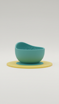 Soft-Grip Silicone Feeding Bowl