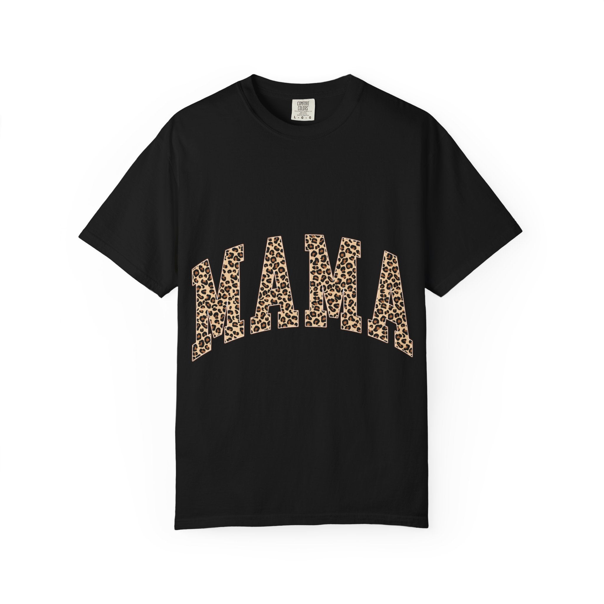 Mama Leopard Print T-Shirt