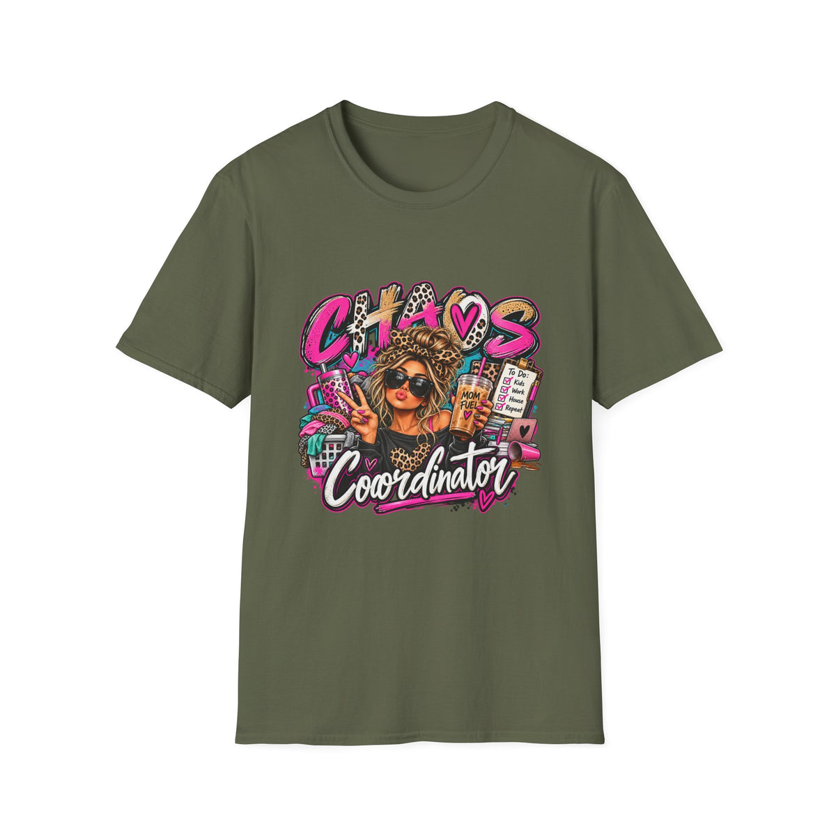 Chaos Coordinator T-Shirt — Funny Event Planner / Mom Life Graphic Tee