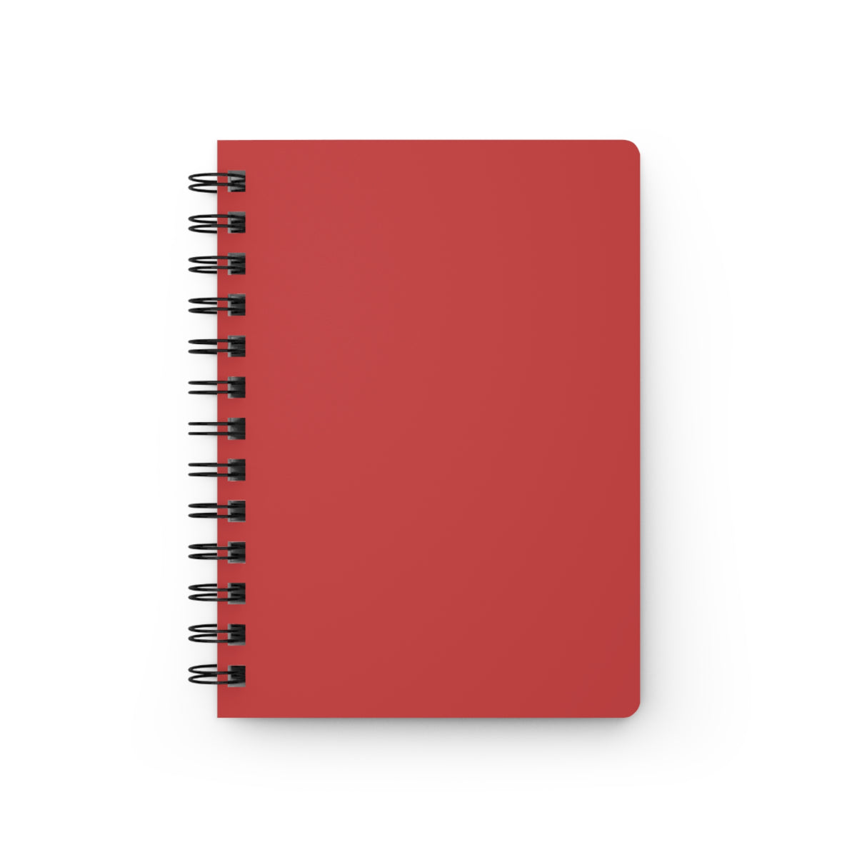 Christmas Tree Patchwork Spiral Journal — Merry Christmas Holiday Notebook
