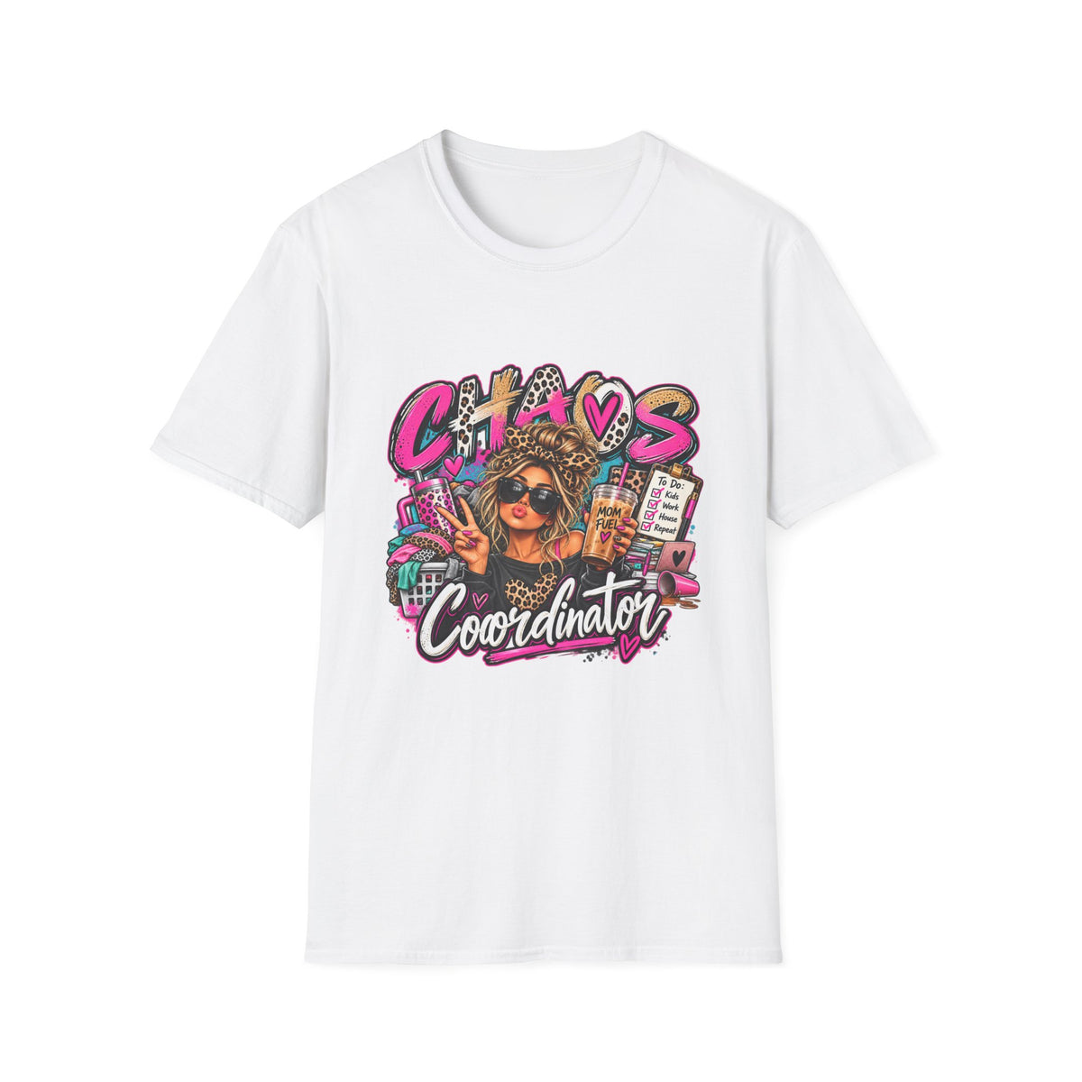 Chaos Coordinator T-Shirt — Funny Event Planner / Mom Life Graphic Tee