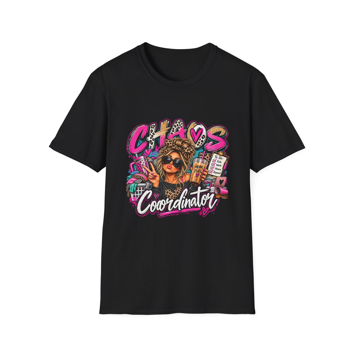 Chaos Coordinator T-Shirt — Funny Event Planner / Mom Life Graphic Tee