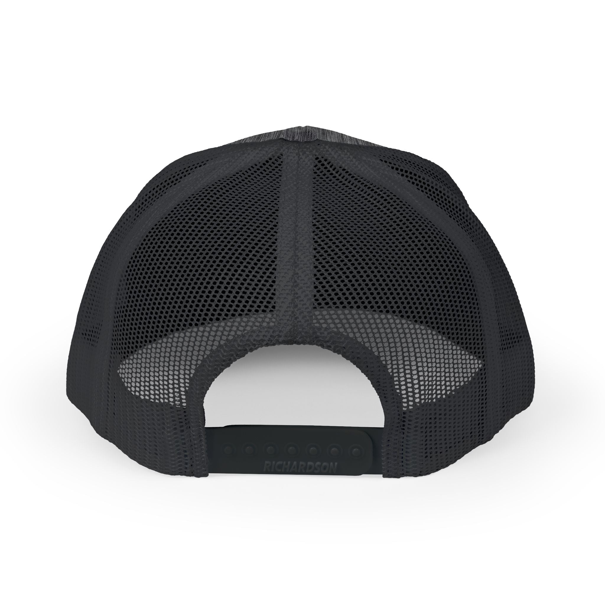 Camping Crew Snapback Trucker Cap — Mountain Graphic Hat for Outdoor Enthusiasts