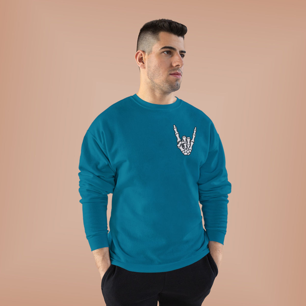 ADHD Awareness Crewneck Sweatshirt — "Don't Talk To Me When My ADHD Is Stimulated" Graphic