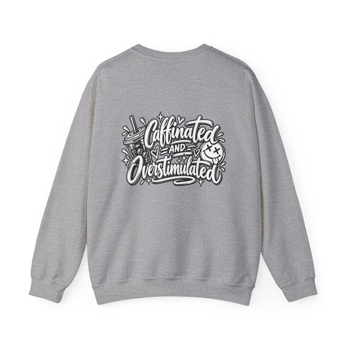 Caffeinated & Overstimulated Mama Crewneck