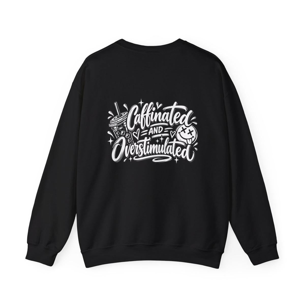 Caffeinated & Overstimulated Mama Crewneck
