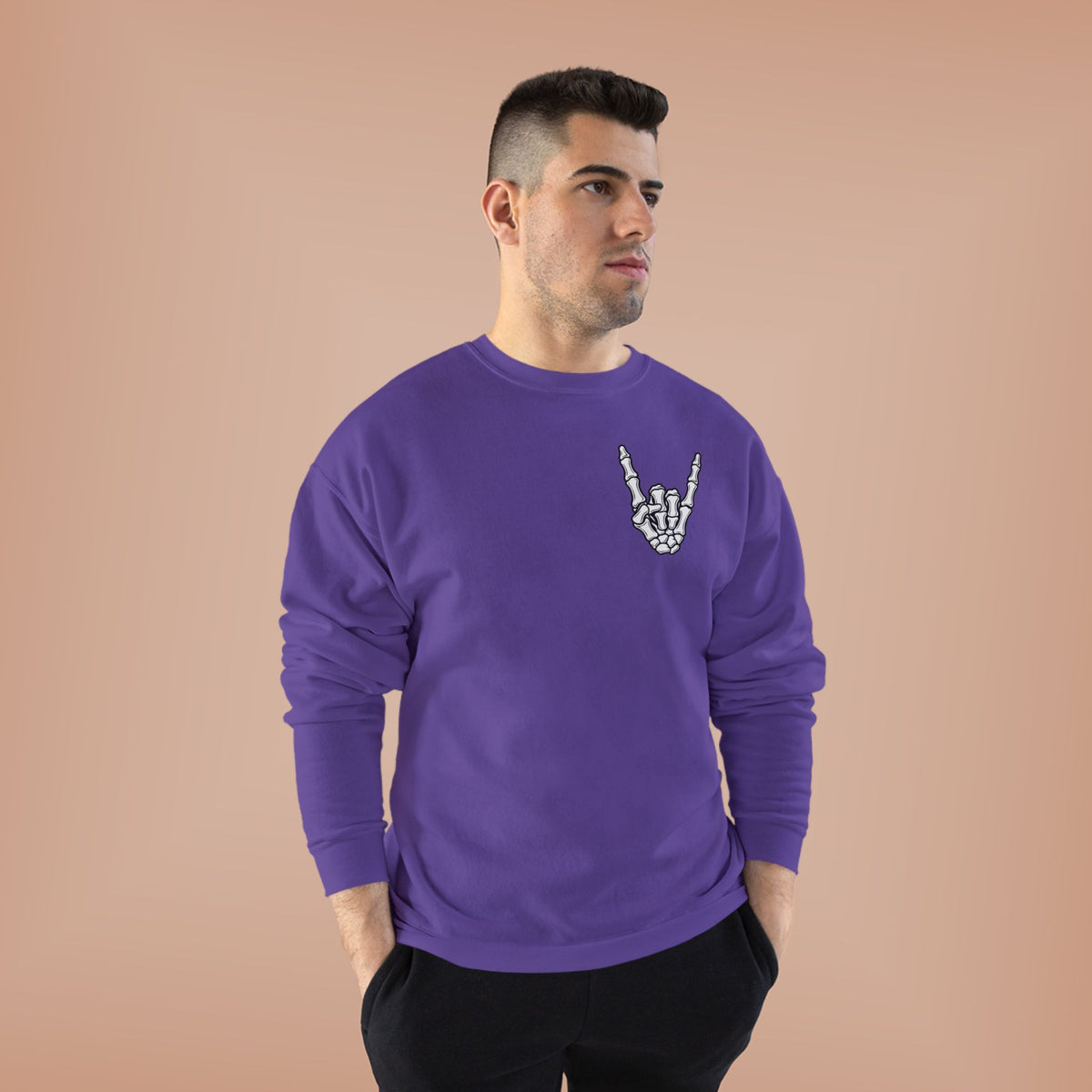 ADHD Awareness Crewneck Sweatshirt — "Don't Talk To Me When My ADHD Is Stimulated" Graphic