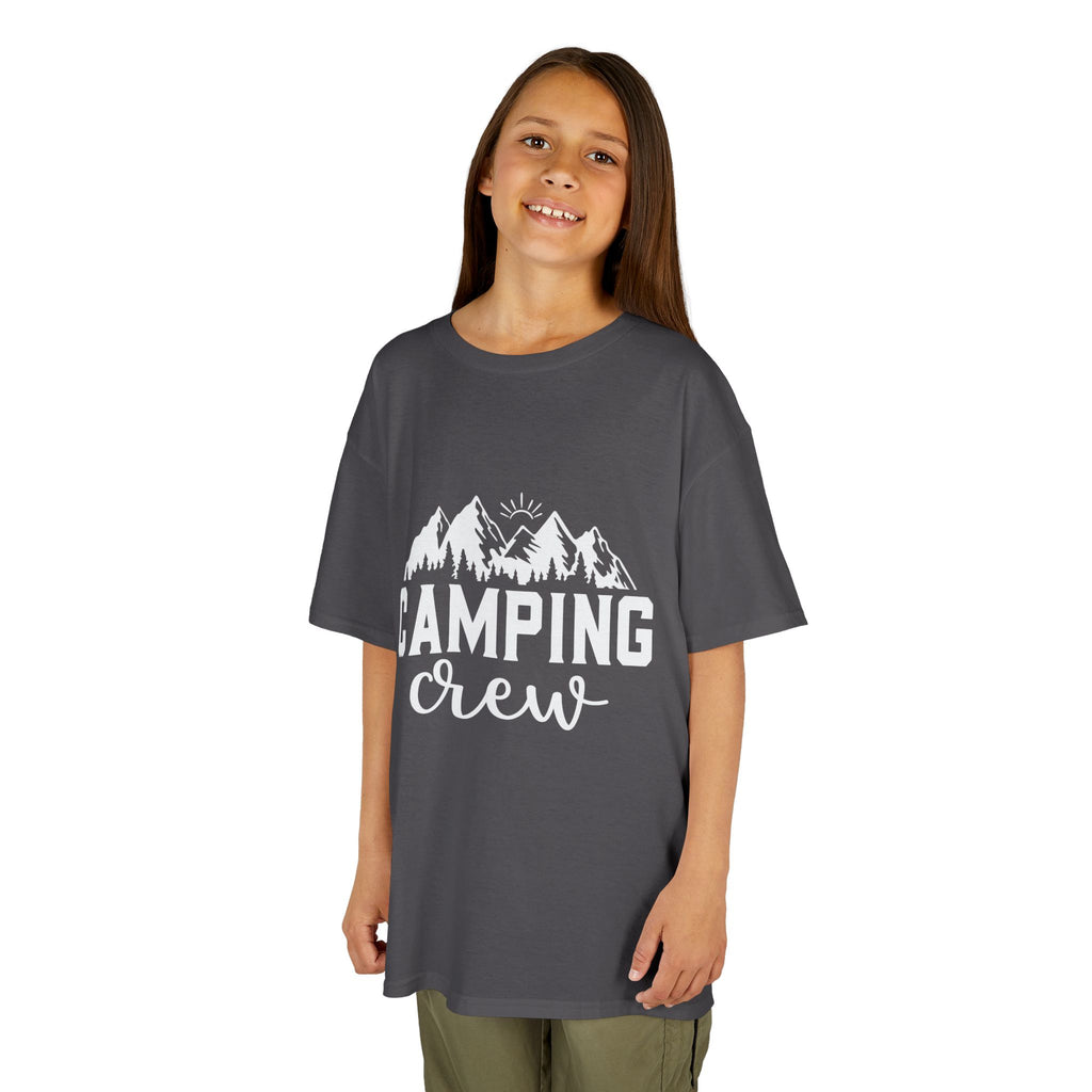 Camping Crew Kids Tee | Mountain Graphic, Outdoor Adventure