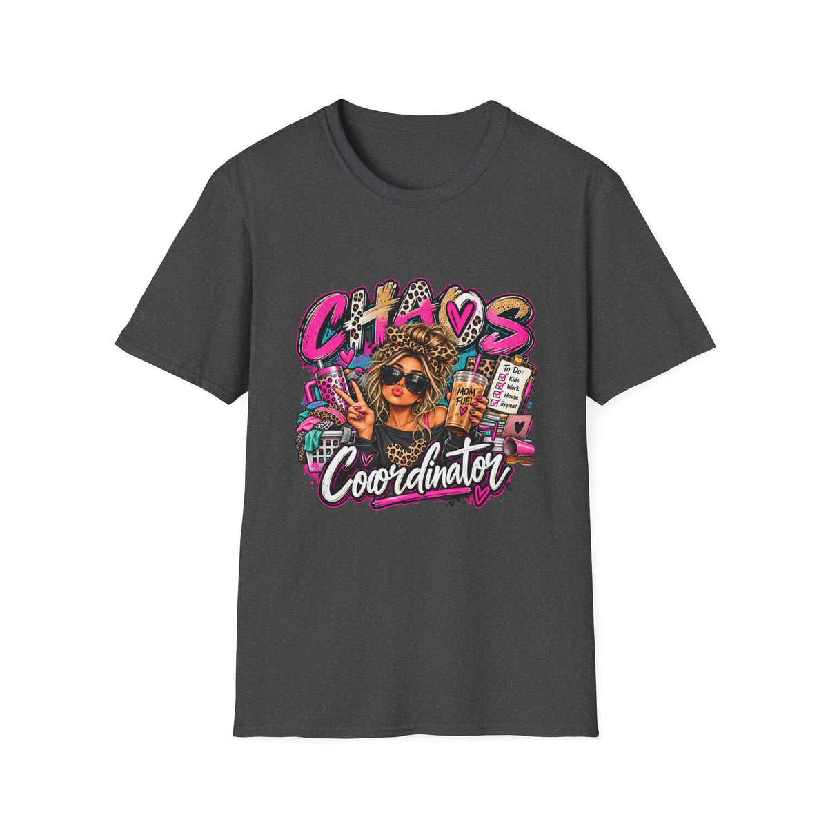 Chaos Coordinator T-Shirt — Funny Event Planner / Mom Life Graphic Tee