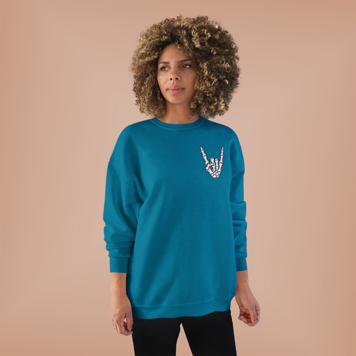ADHD Awareness Crewneck Sweatshirt — "Don't Talk To Me When My ADHD Is Stimulated" Graphic