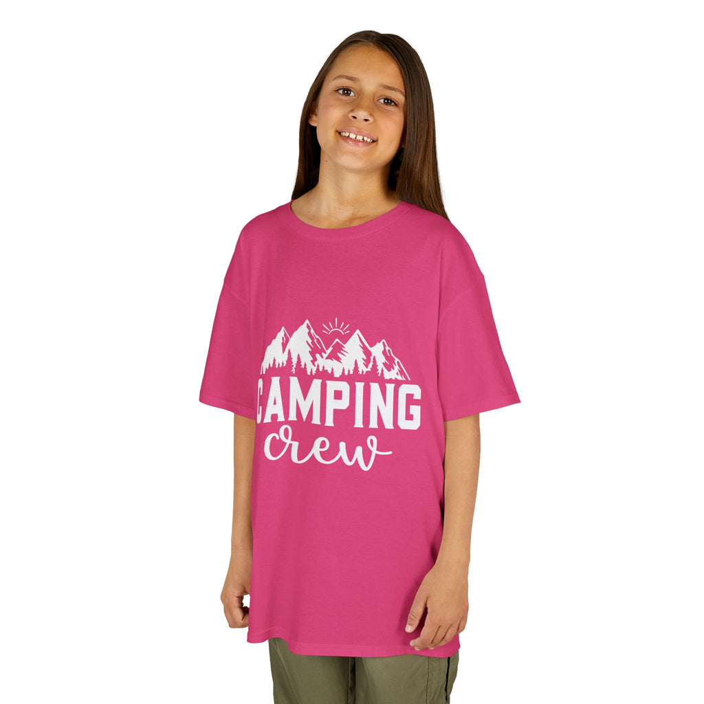Camping Crew Kids Tee | Mountain Graphic, Outdoor Adventure