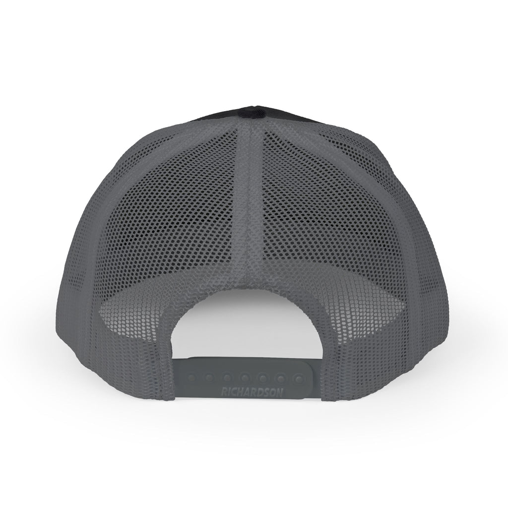 Camping Crew Snapback Trucker Cap — Mountain Graphic Hat for Outdoor Enthusiasts