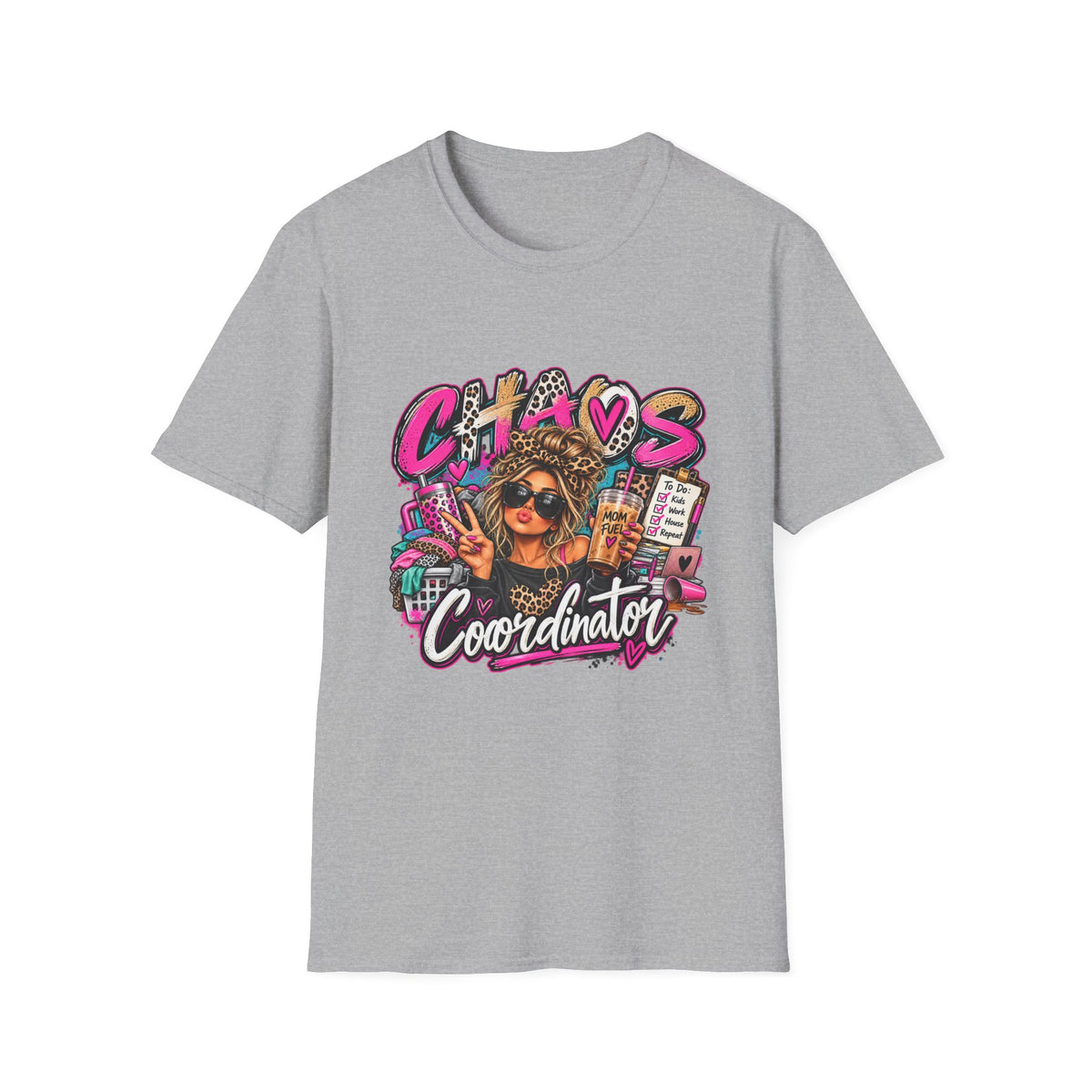 Chaos Coordinator T-Shirt — Funny Event Planner / Mom Life Graphic Tee