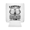 Campfire Drinking Team Can Cooler Sleeve | Campfire Stories Can Cooler