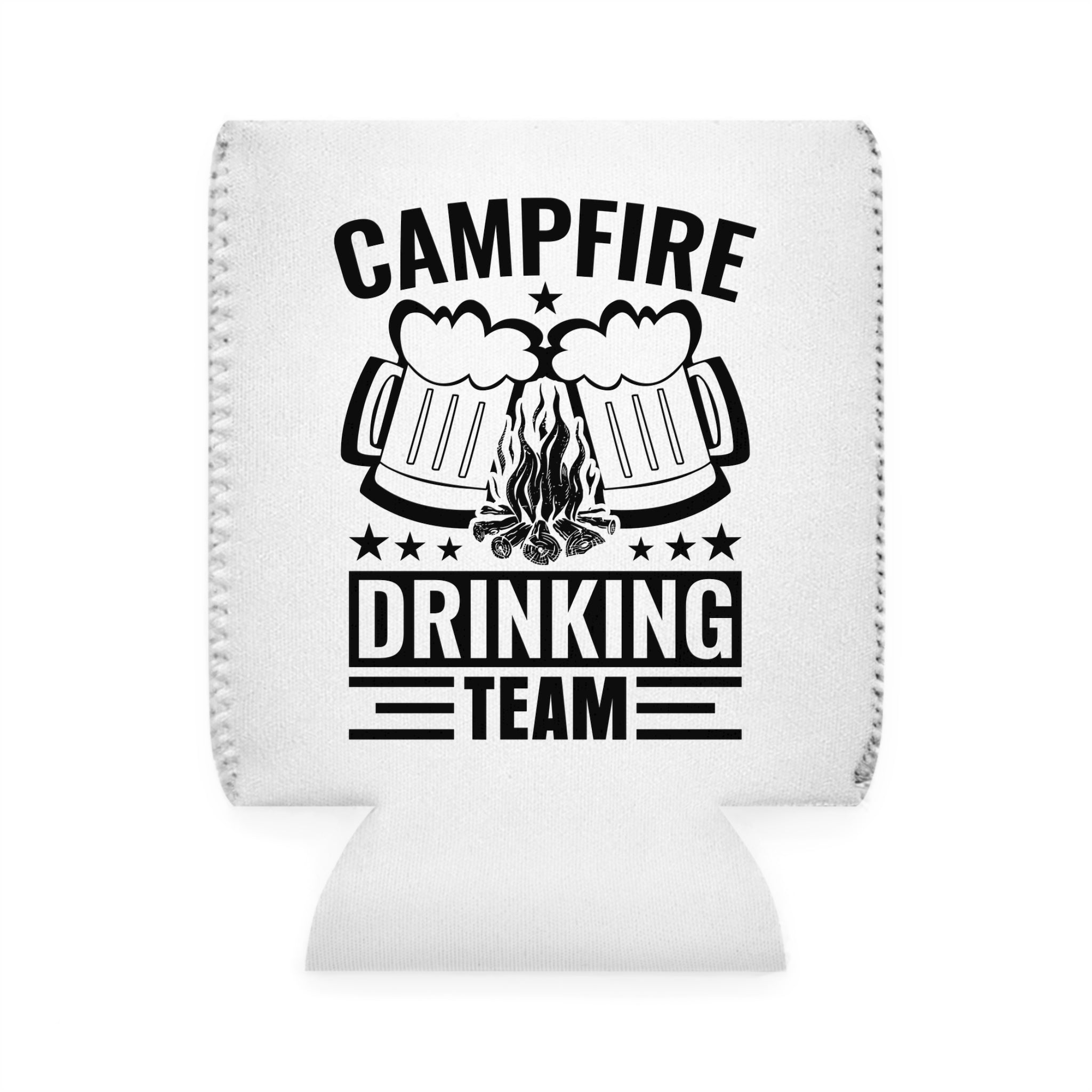 Campfire Drinking Team Can Cooler Sleeve | Campfire Stories Can Cooler