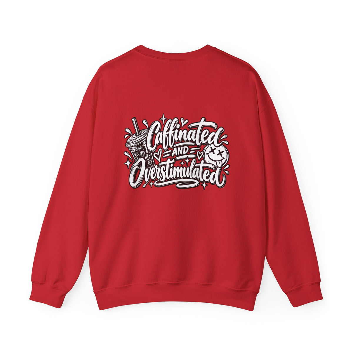 Caffeinated & Overstimulated Mama Crewneck