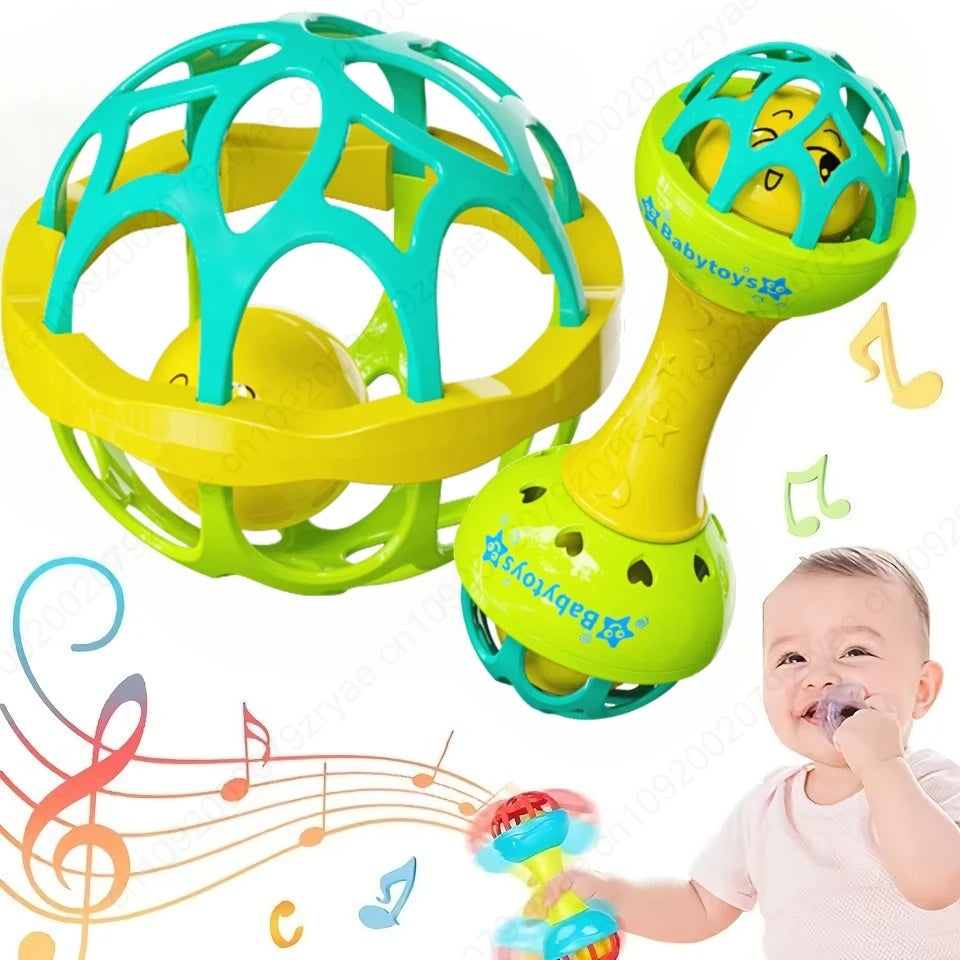 Sensory Baby Rattle Set