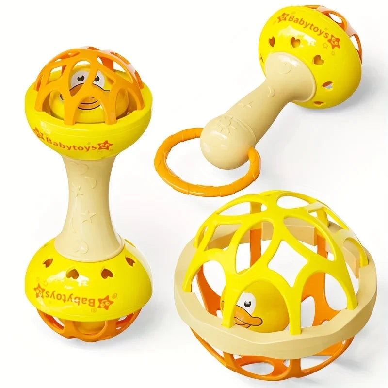 Sensory Baby Rattle Set