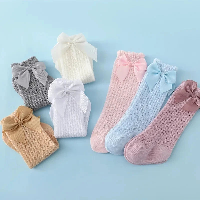 Mesh Lace Baby Knee Socks