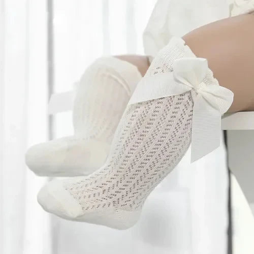 Mesh Lace Baby Knee Socks