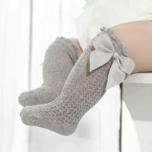Mesh Lace Baby Knee Socks