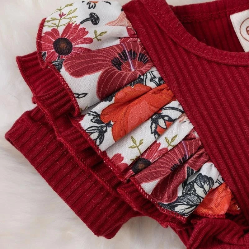 Summer Cotton Baby Girl Jumpsuit