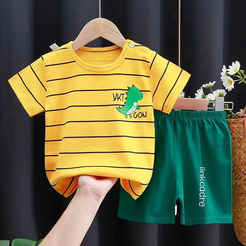 Cotton Toddler Summer Outfit