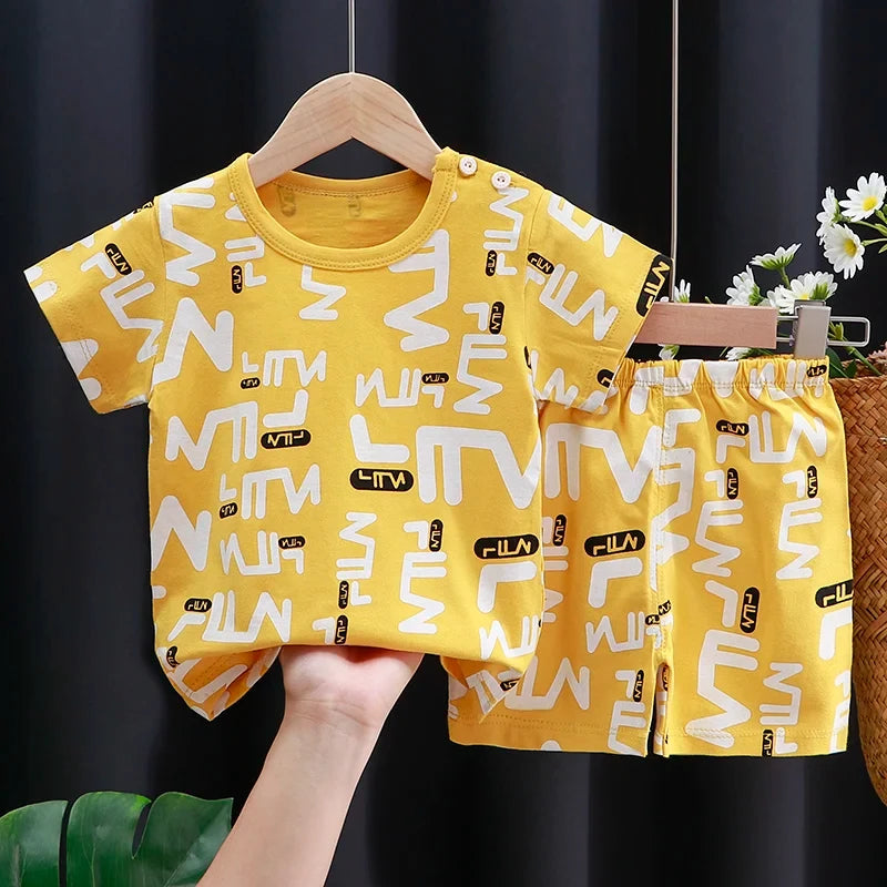Cotton Toddler Summer Outfit