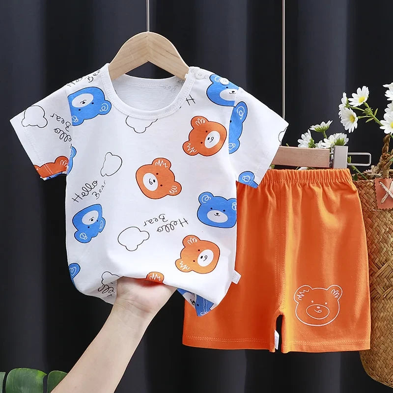 Cotton Toddler Summer Outfit