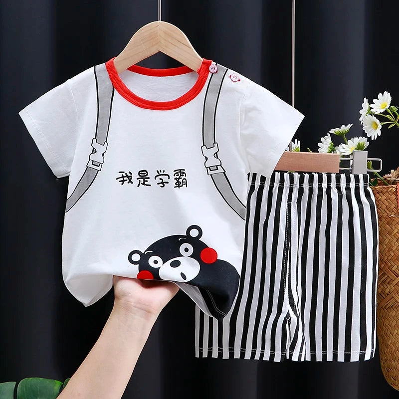 Cotton Toddler Summer Outfit