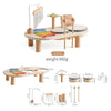 Montessori Wooden Rain Rattle