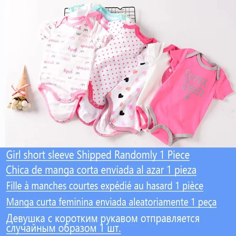 Soft Cotton Newborn Baby Bodysuit