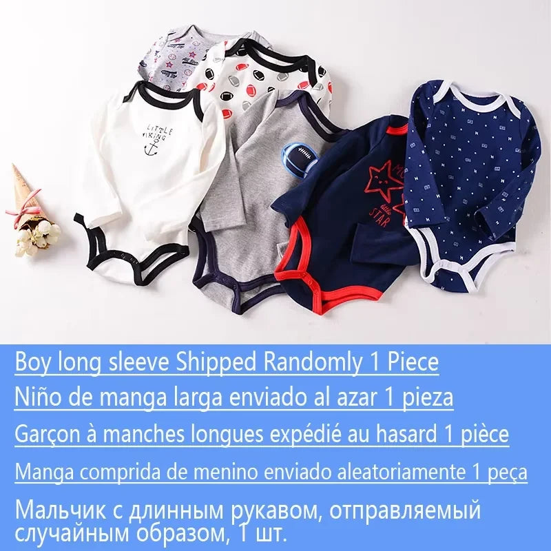 Soft Cotton Newborn Baby Bodysuit