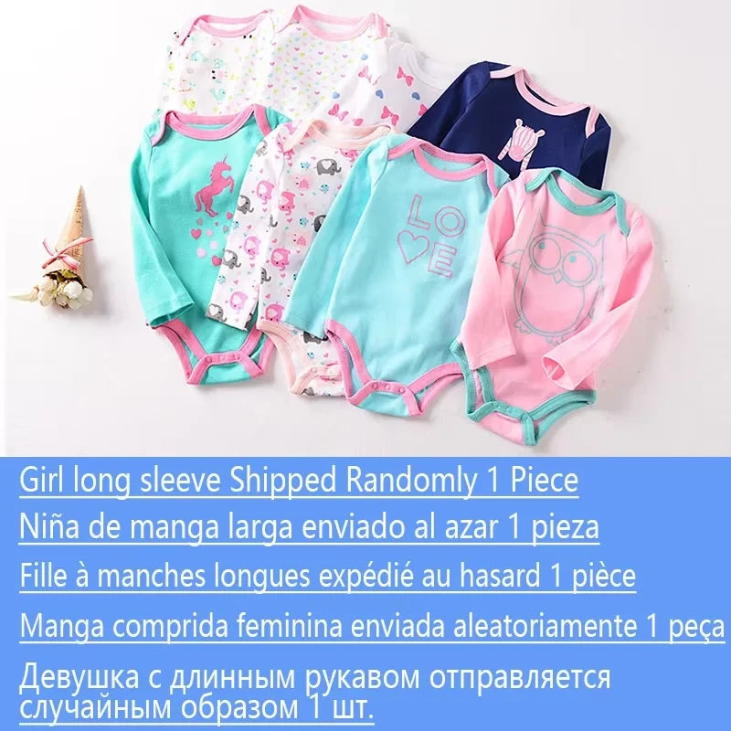 Soft Cotton Newborn Baby Bodysuit
