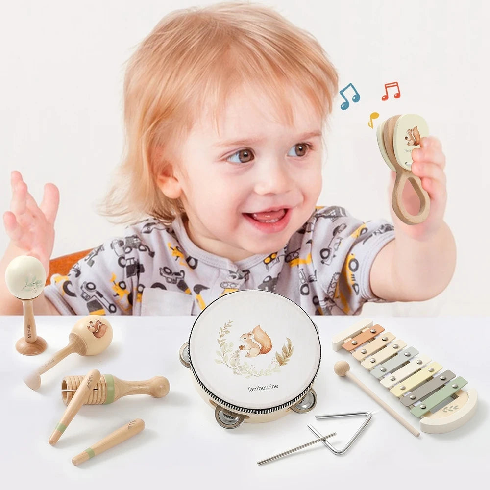 Wooden Montessori Musical Instrument Toy