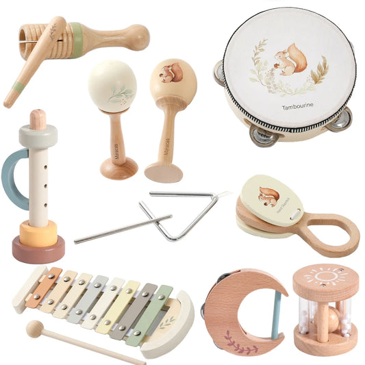 Wooden Montessori Musical Instrument Toy
