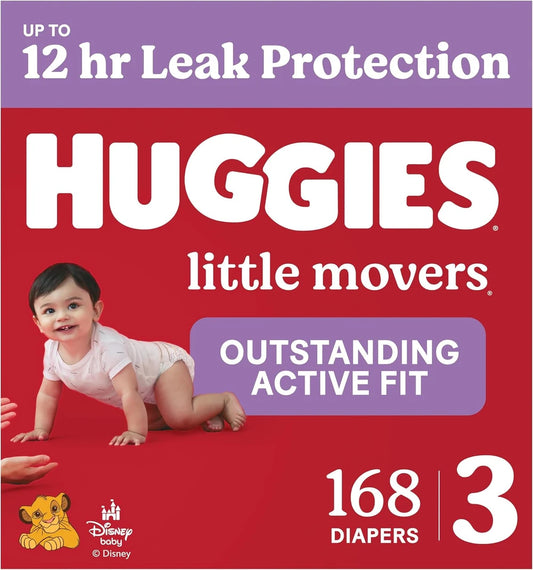 Huggies Little Movers Baby Diapers