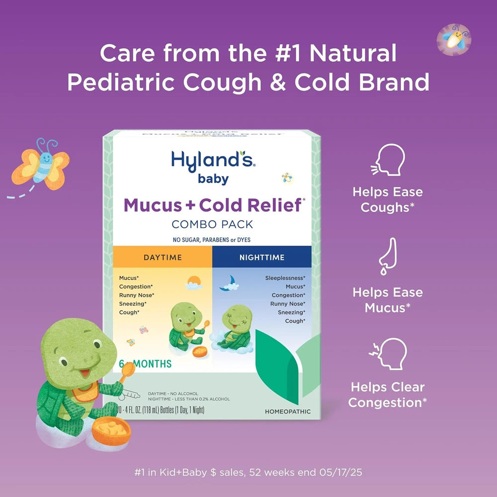 Hyland's Baby Mucus And Cold Relief Value Pack