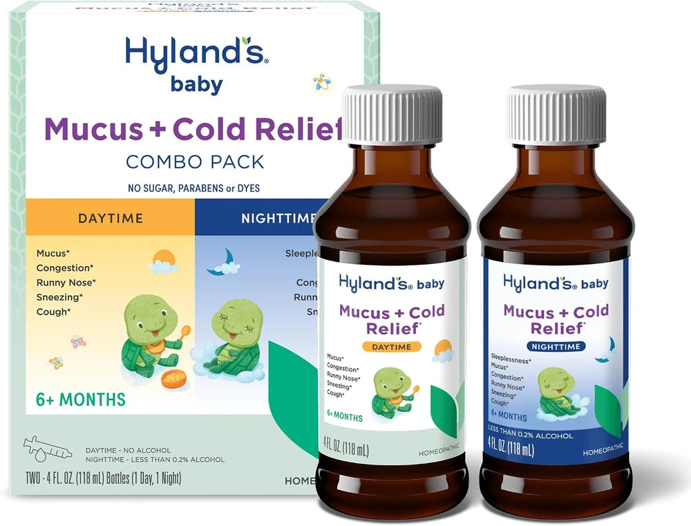 Hyland's Baby Mucus And Cold Relief Value Pack