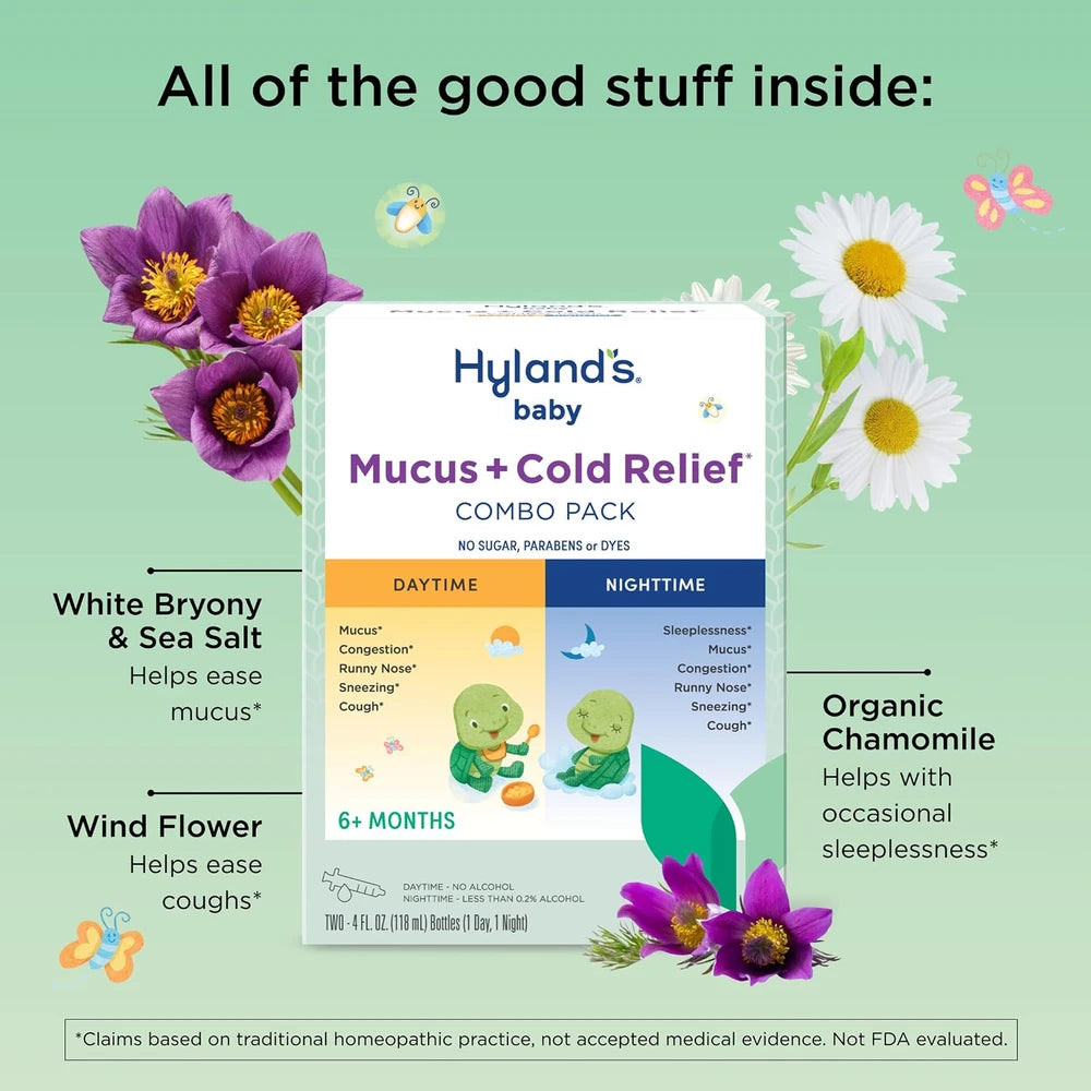 Hyland's Baby Mucus And Cold Relief Value Pack