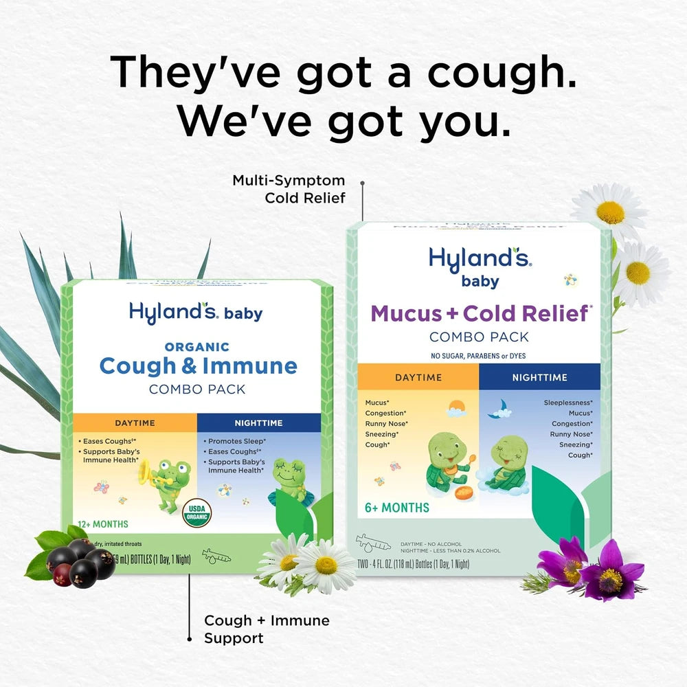 Hyland's Baby Mucus And Cold Relief Value Pack
