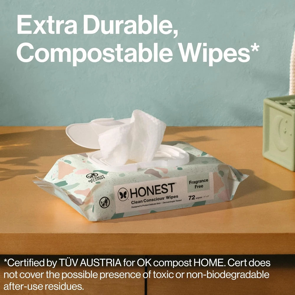 The Honest Company Plant-Based Baby Wipes