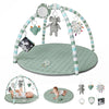Sage Green Baby Play Gym Mat