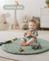 Sage Green Baby Play Gym Mat