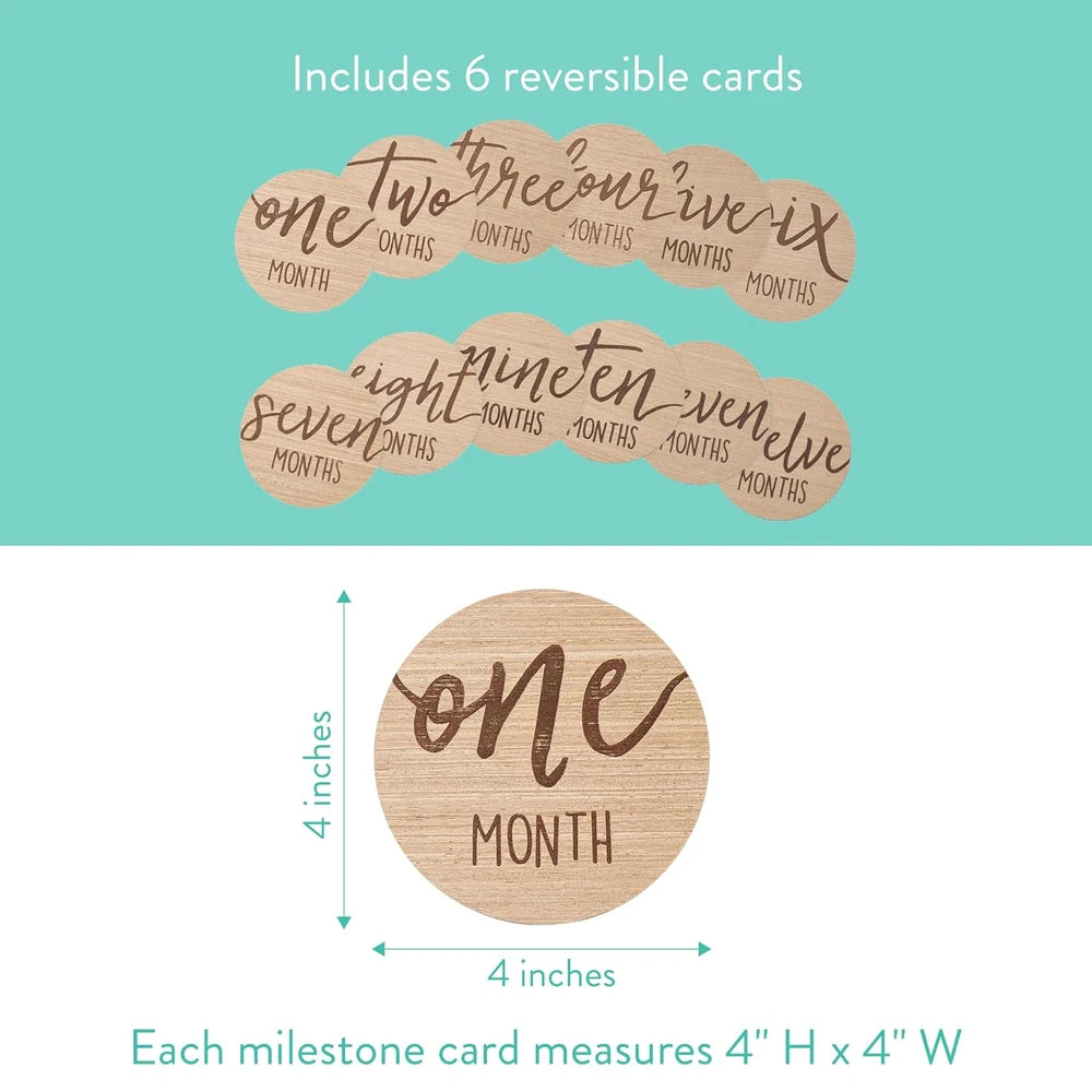 Baby Monthly Milestone Marker Discs