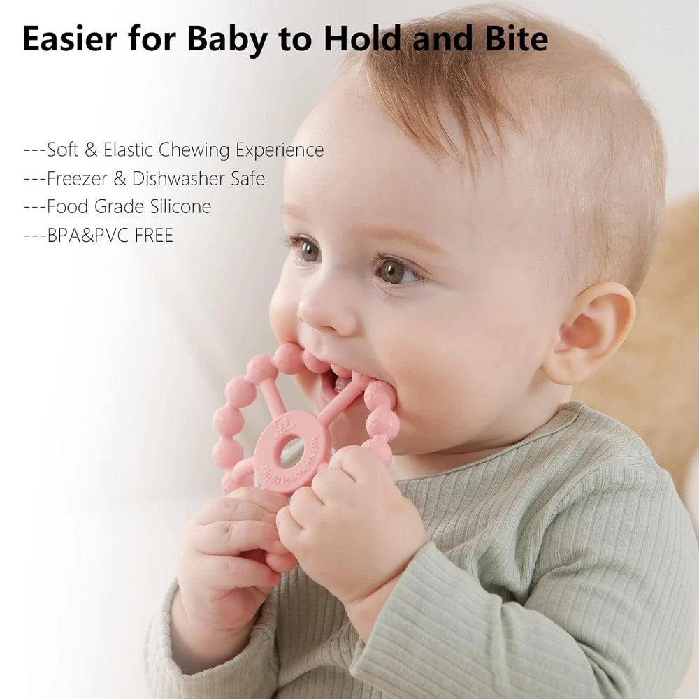 Silicone Ring Baby Teether