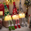 Knitted LED Gnome Christmas Ornament