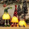 Knitted LED Gnome Christmas Ornament