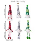 Knitted LED Gnome Christmas Ornament