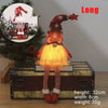 Knitted LED Gnome Christmas Ornament